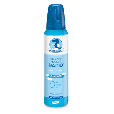 SHAMPOO MOUSSE RAPID 300 ml - Pulisce senza bagnare