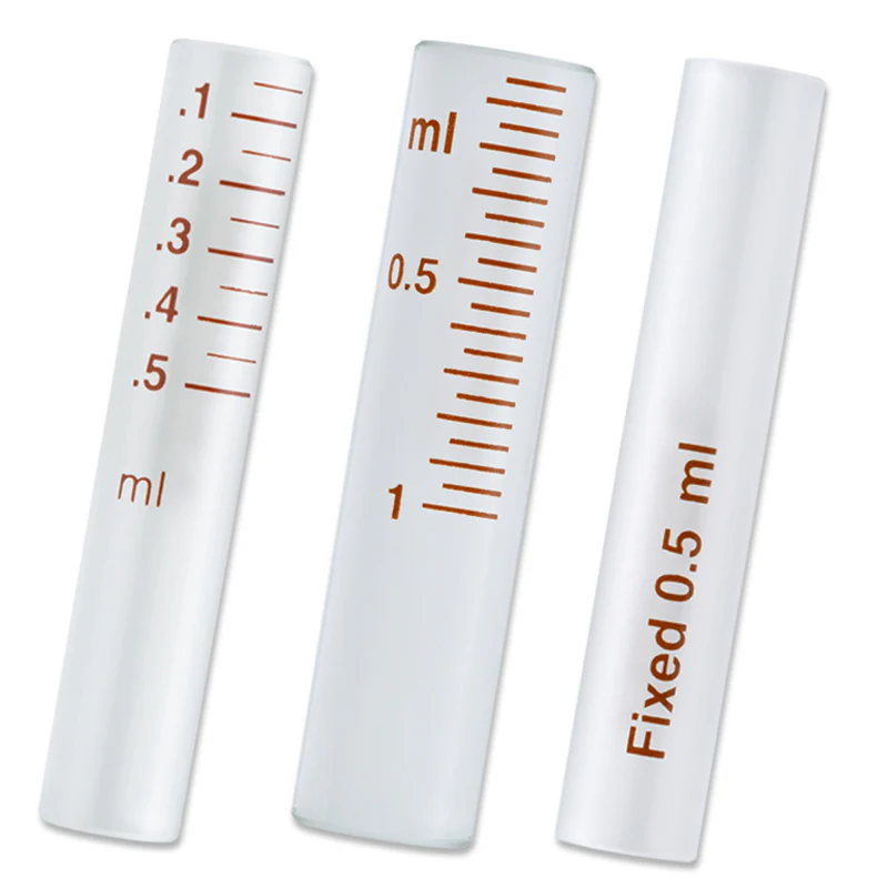 SOCOREX VETRO 1 ml – Ricambio per siringa Socorex