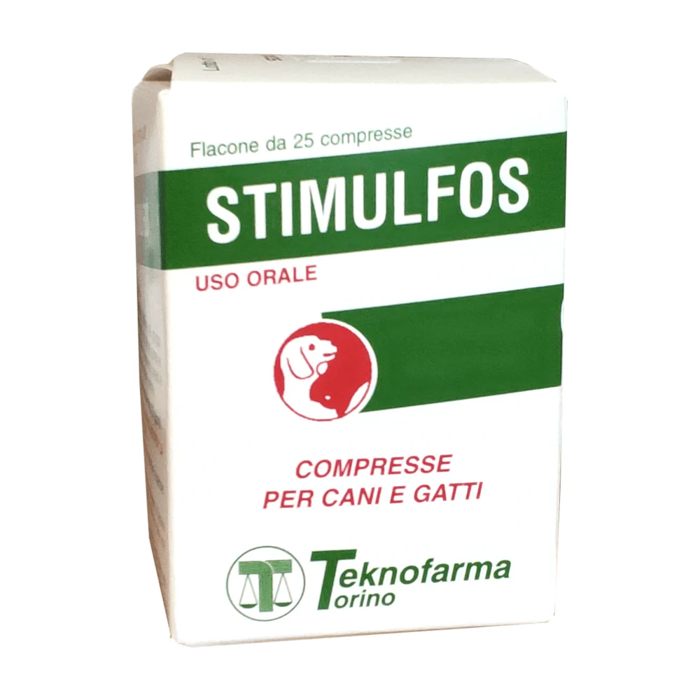 STIMULFOS (25 cpr) – Carenze di vitamina B nel cane e nel gatto