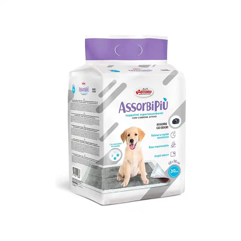 TAPPETINI ASSORBIPIÙ 60×90 cm (30 pezzi) - Igiene Su Misura Per Cani