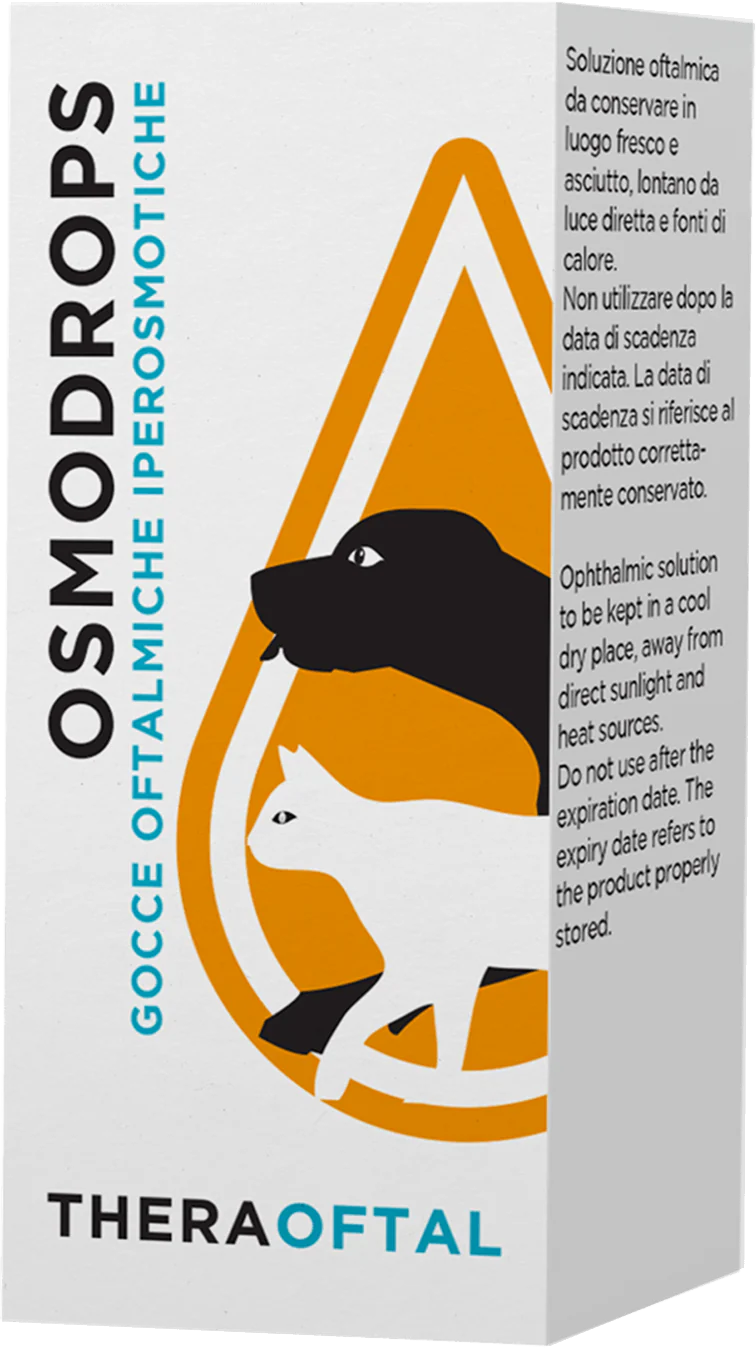 THERAOFTAL OSMODROPS - Gocce Oculari Iperosmotiche per Gatto