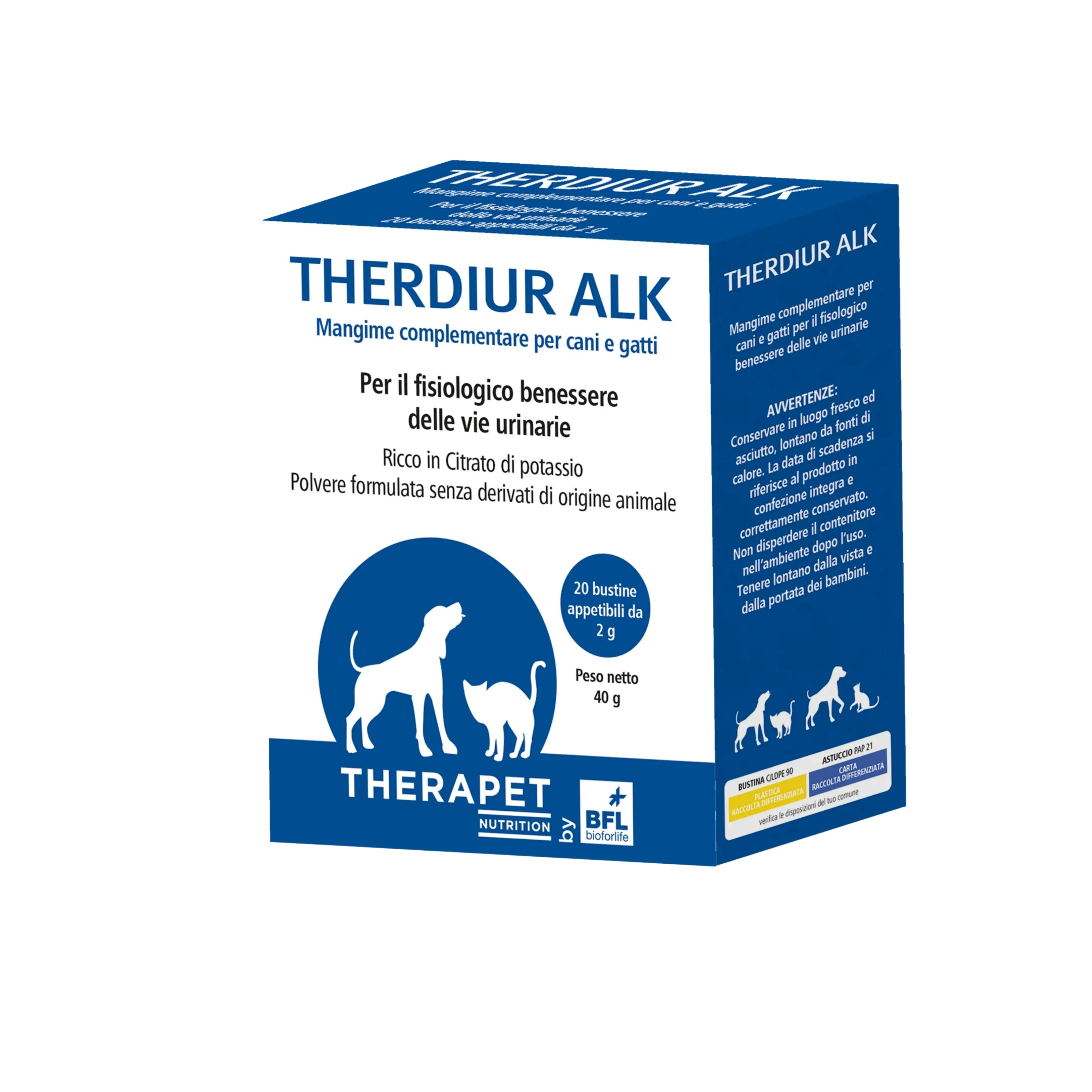 THERDIUR ALK - Benessere Delle Vie Urinarie Per Cani e Gatti