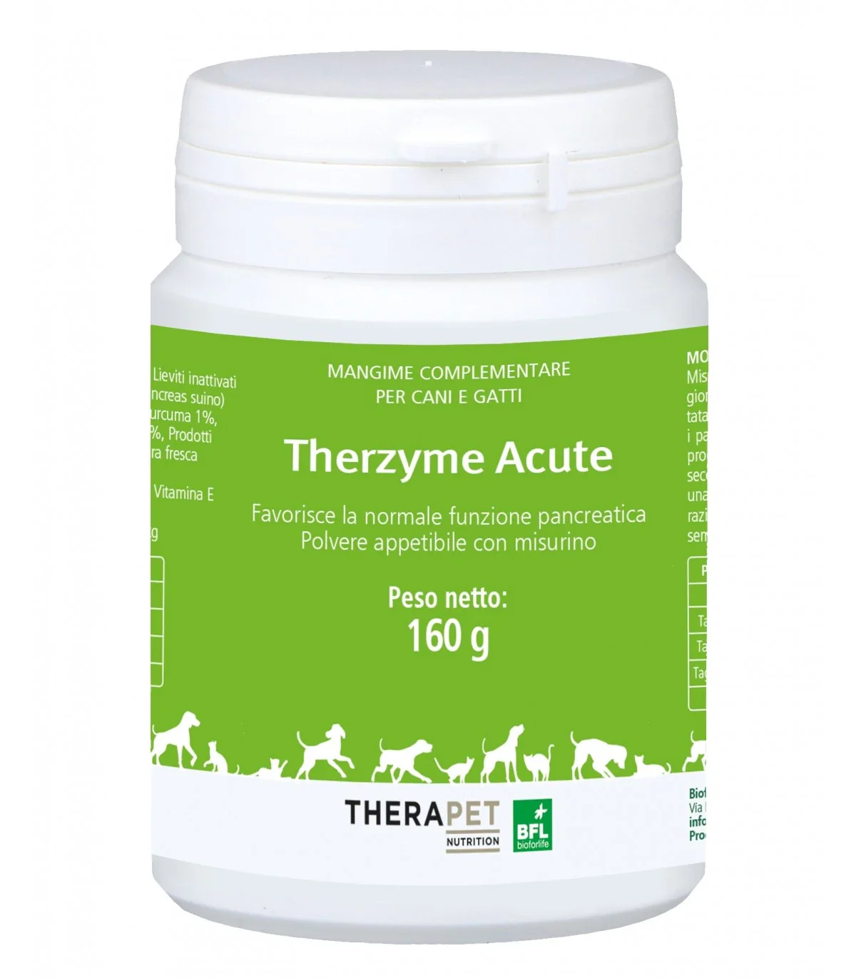 THERZYME ACUTE - Enzimi Pancreatici Naturali per Cani e Gatti