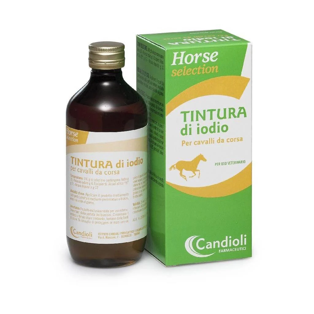 TINTURA DI IODIO 220 ML - Per cavalli da corsa