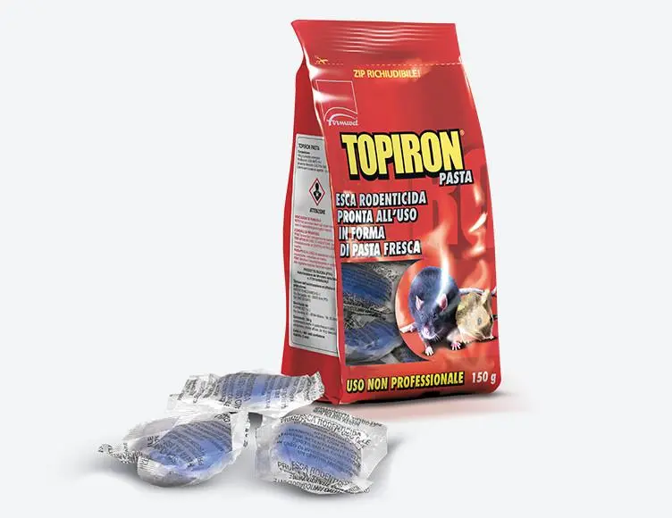TOPIRON PASTA - Esca Per Topi e Ratti