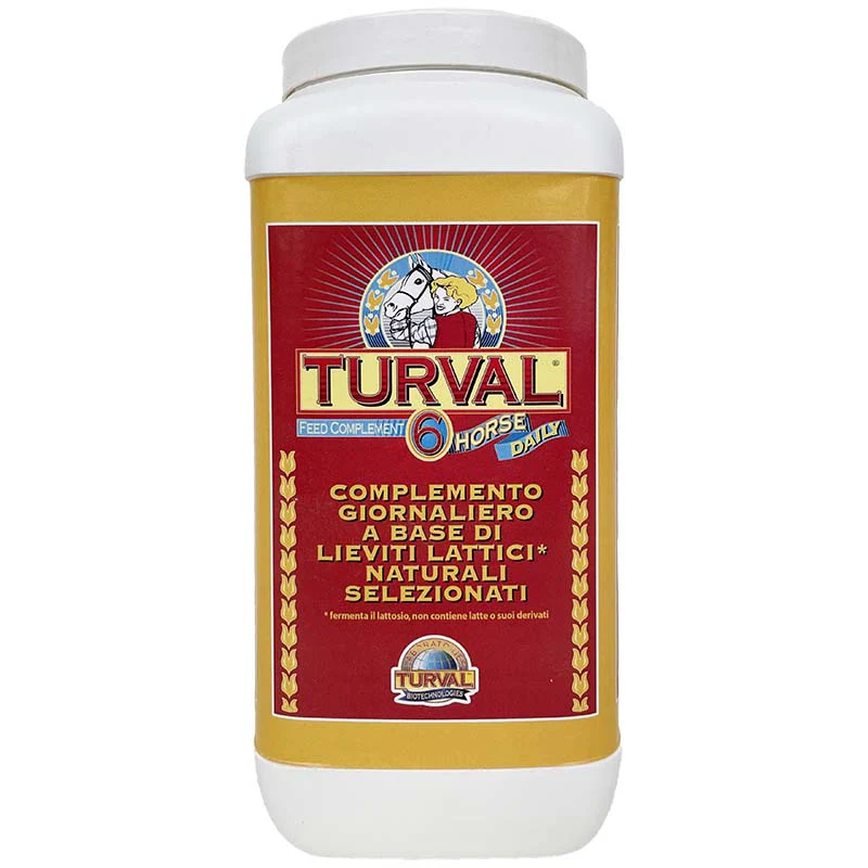 TURVAL 6 HORSE DAILY 1.25kg - Bioregolatore intestinale