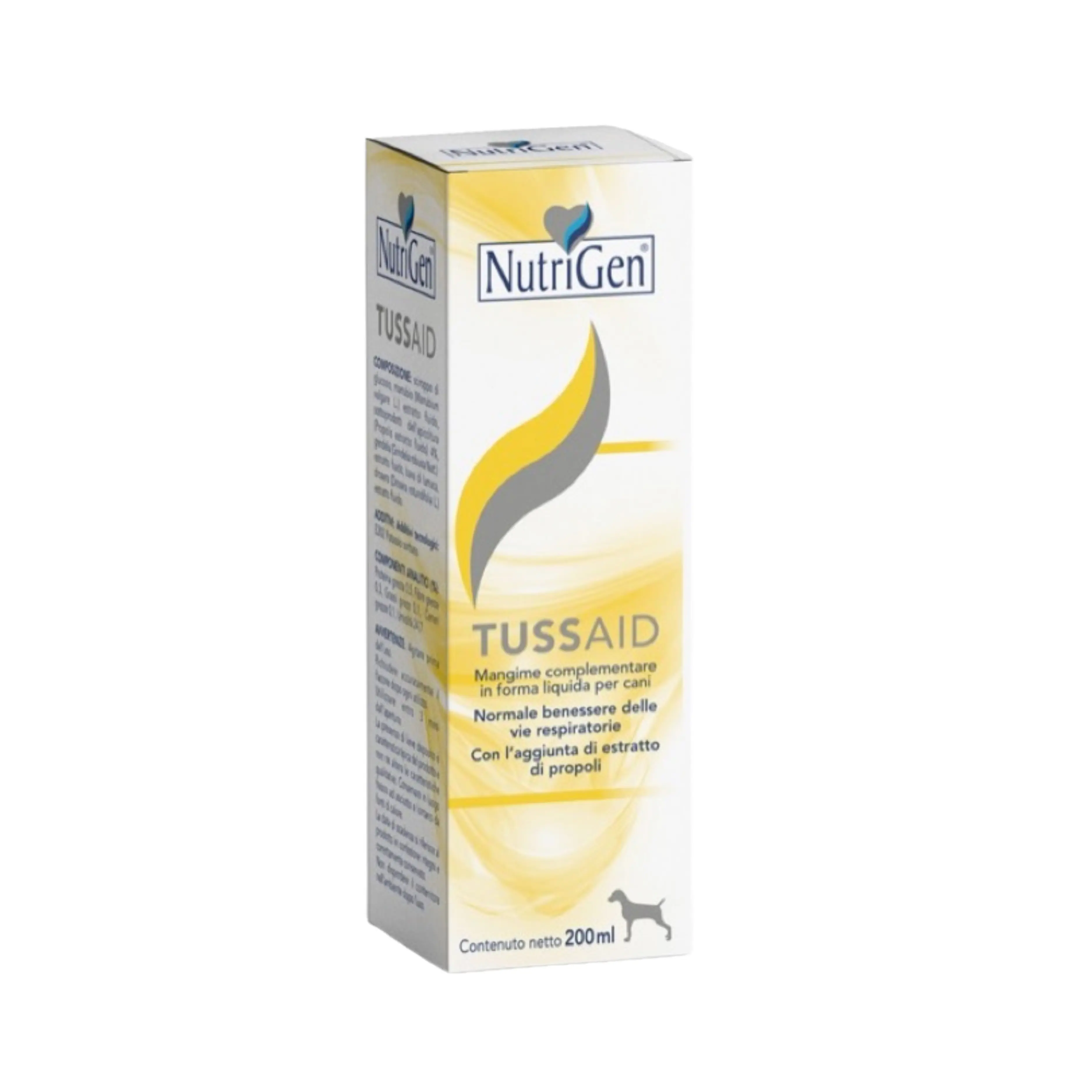 TUSSAID SCIROPPO CANI 200ml - Benessere Delle Vie Respiratorie