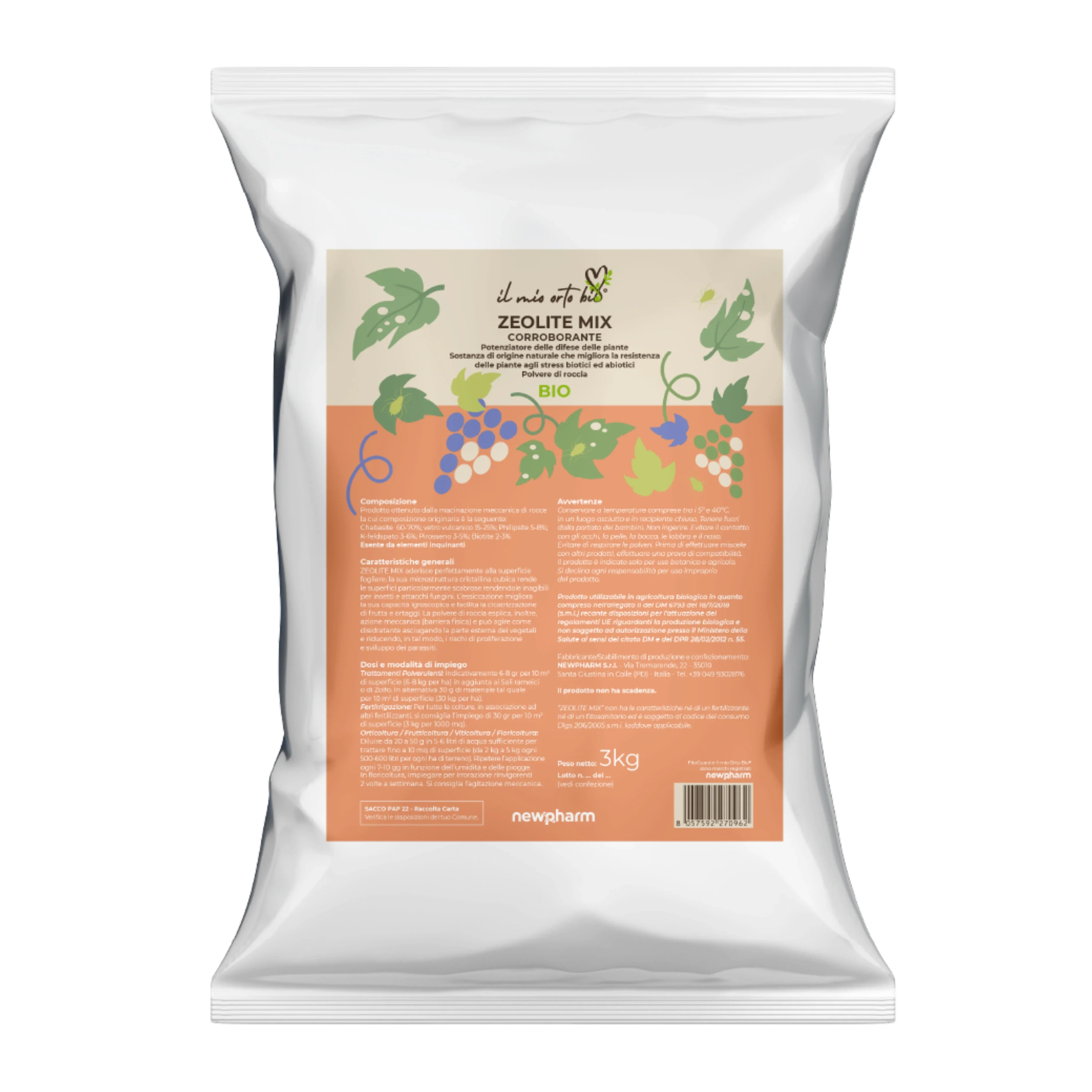 ZEOLITE MIX - Corroborante Biologico