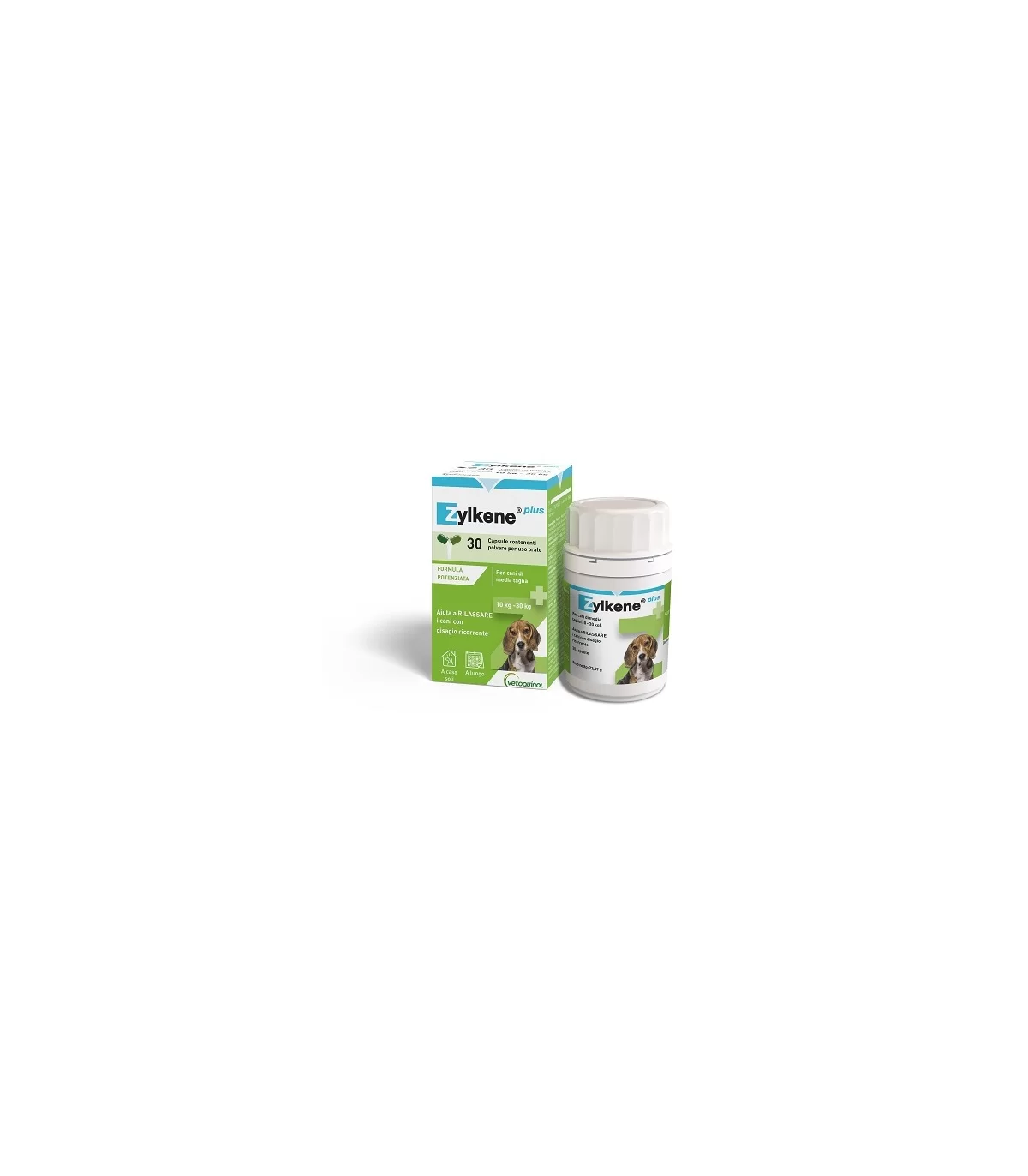 ZYLKENE PLUS 30 cpr 10-30 KG - Contro lo stress nei cani